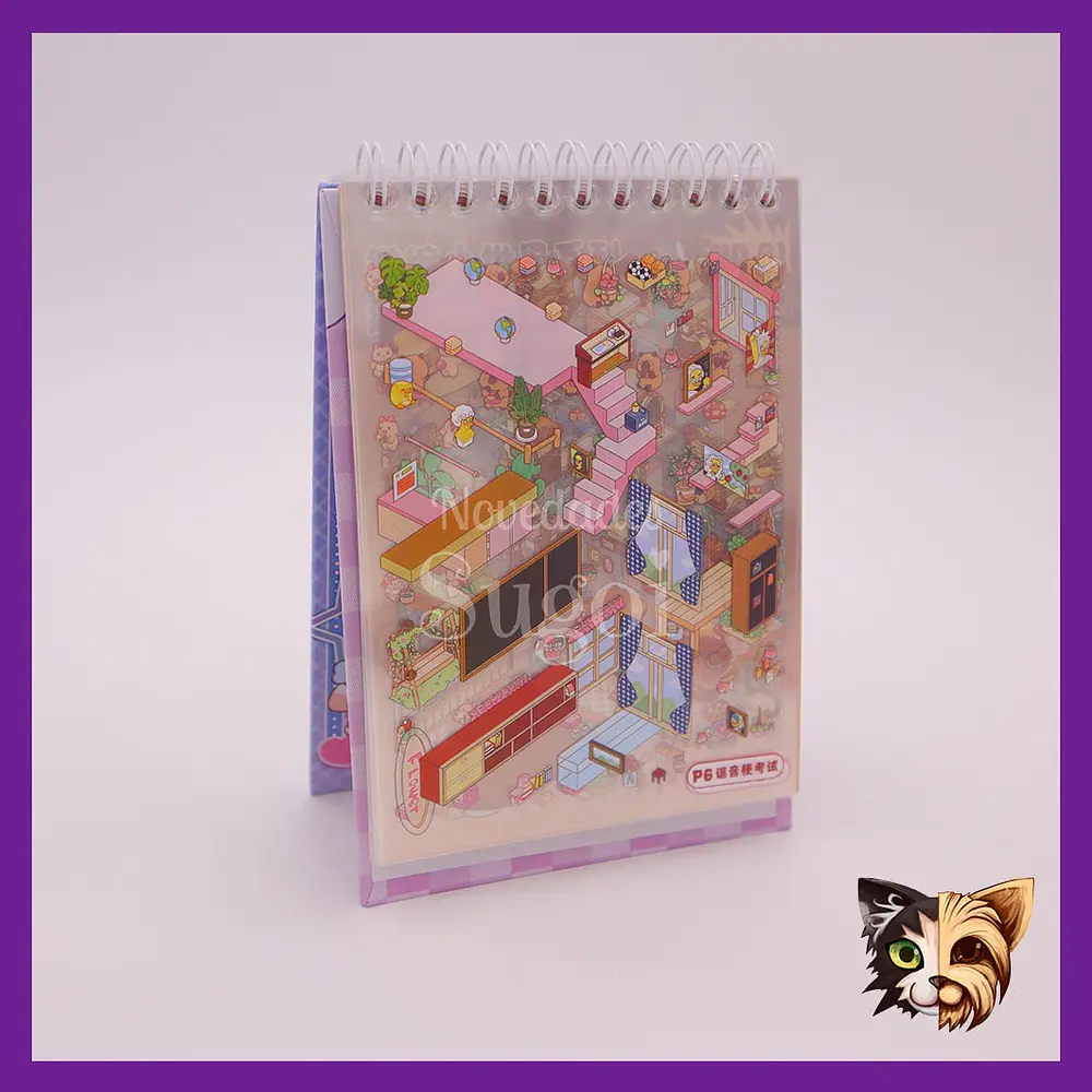 Cuadernillo sticker 3D 