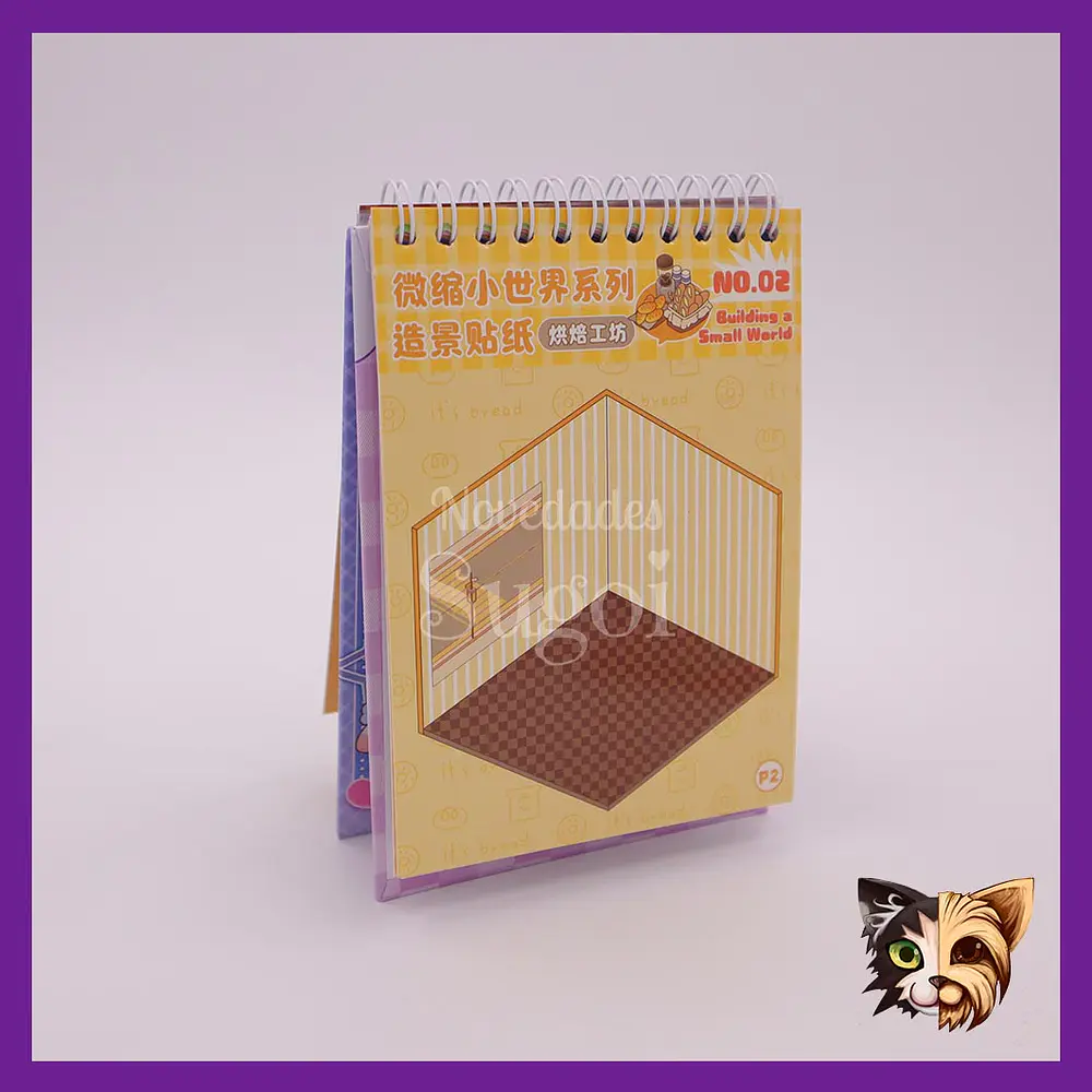 Cuadernillo sticker 3D 