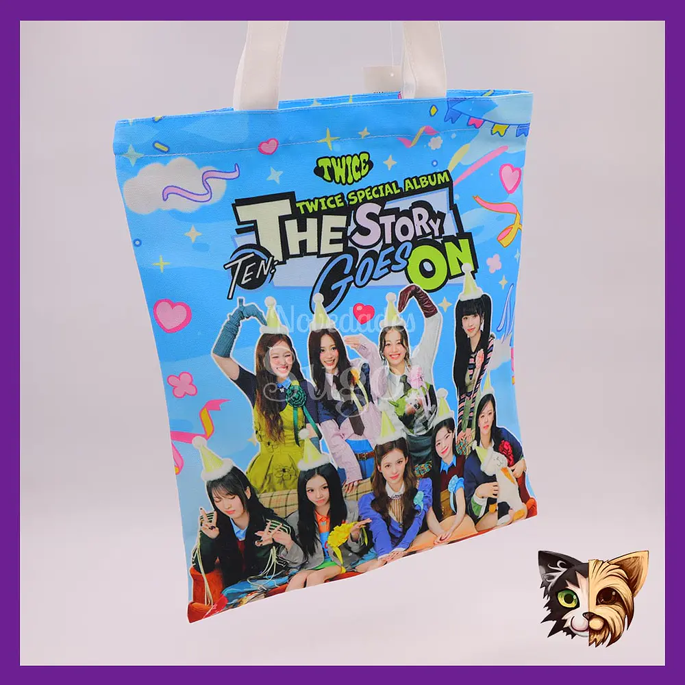 Tote bag Twice 