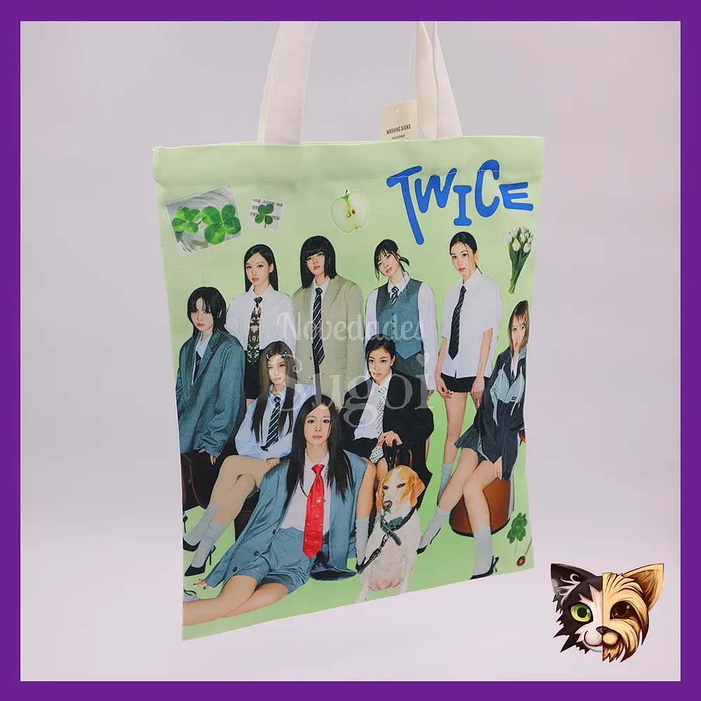 Tote bag Twice 