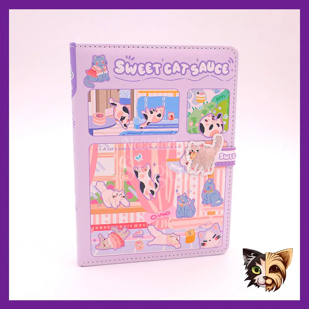 Libreta Sweet Cat