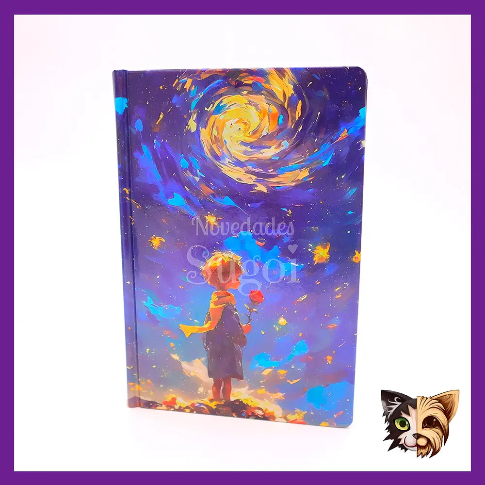 Libreta Principito Holo