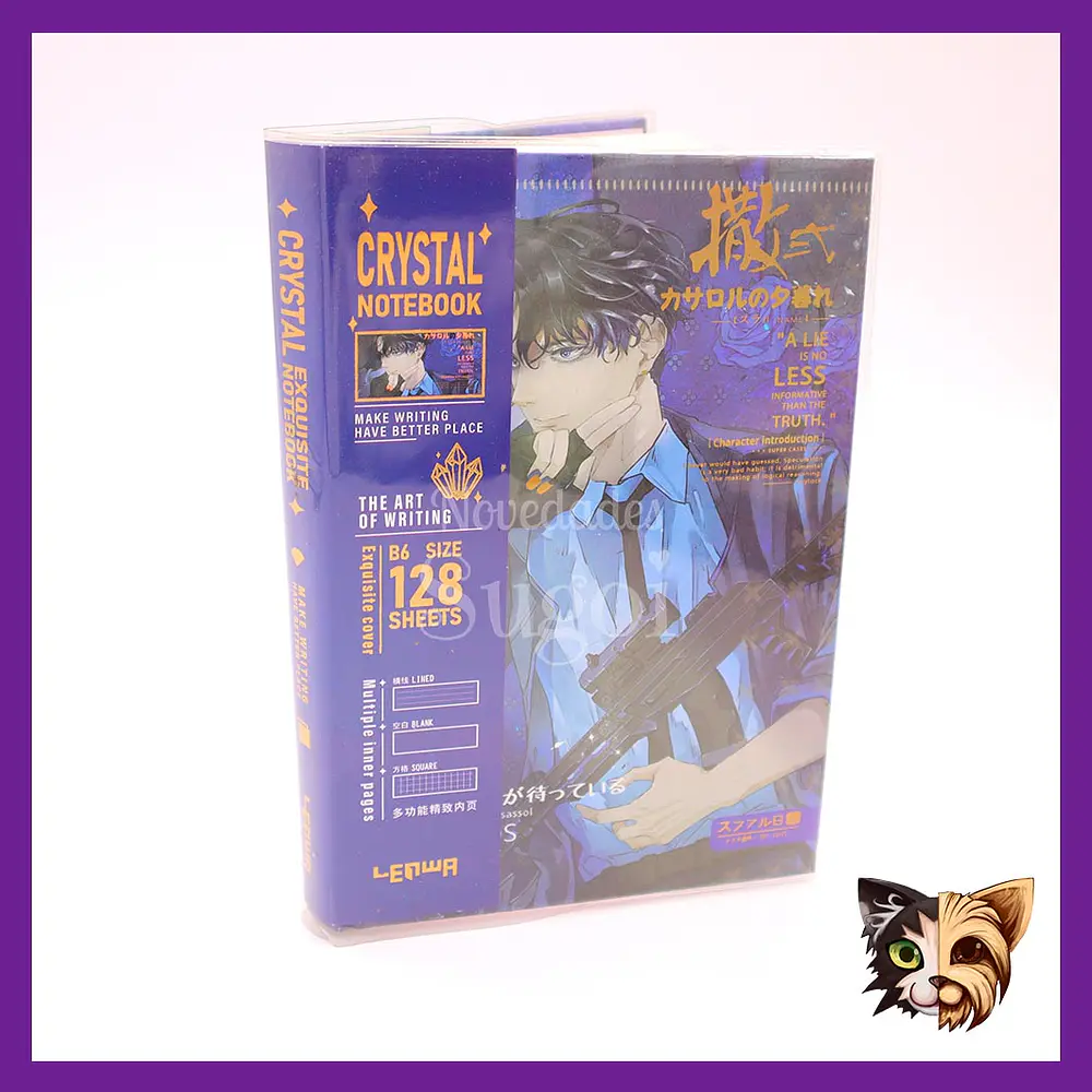 Agenda crystal notebook 
