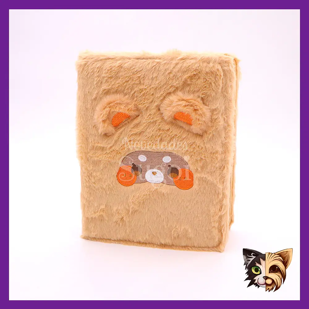 Binder Afelpado Animalitos
