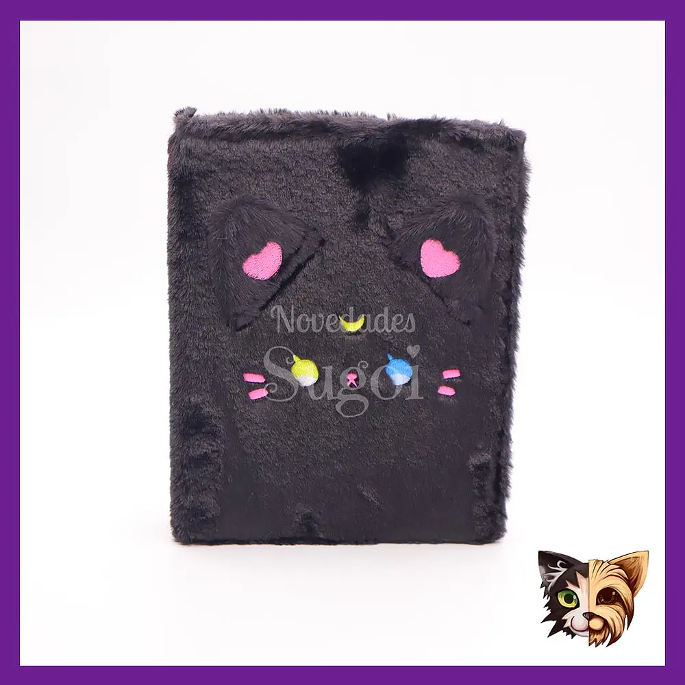 Binder Afelpado Animalitos