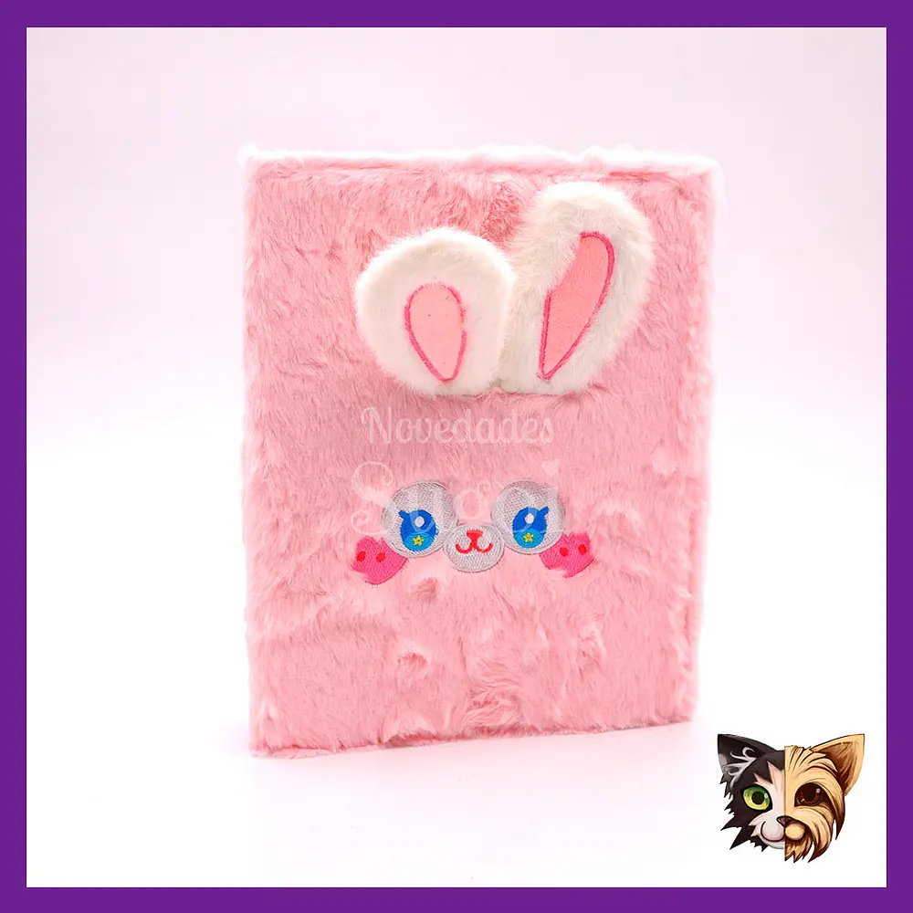 Binder Afelpado Animalitos