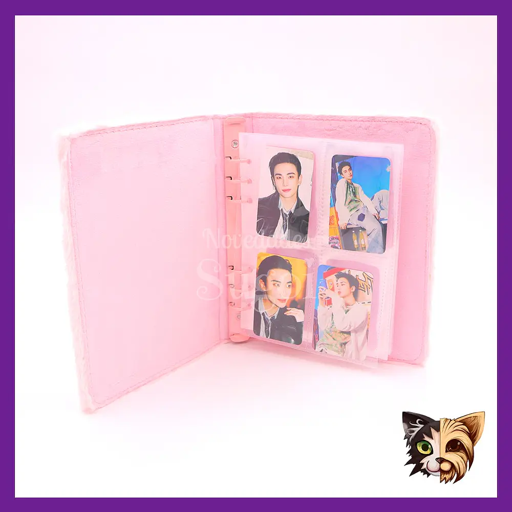 Binder Afelpado Animalitos