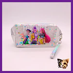 Estuche guerreras K-pop glitter 
