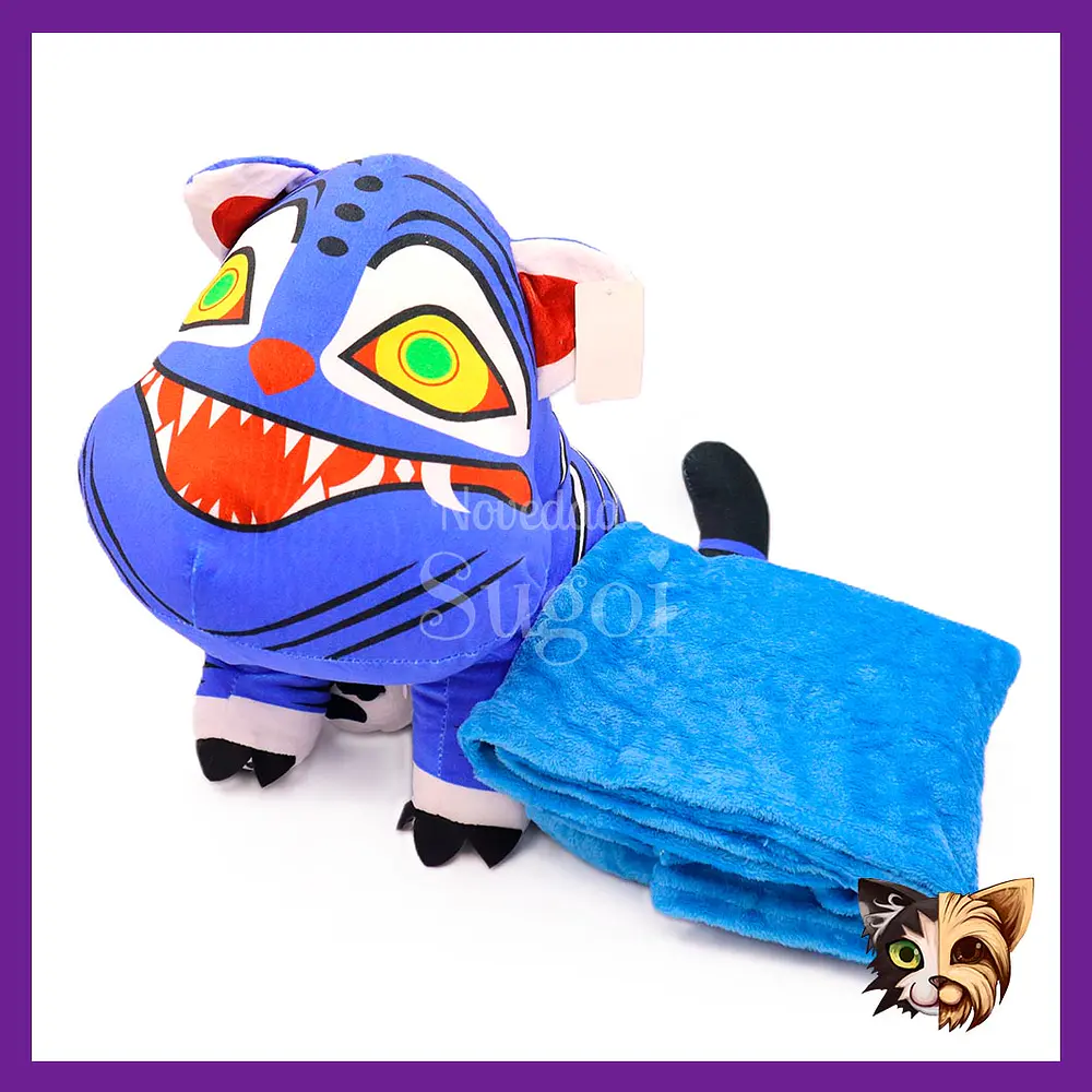 Peluche con manta Huntrix