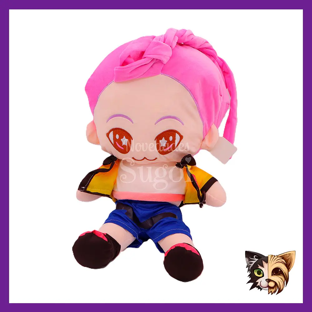 Peluche con manta Huntrix