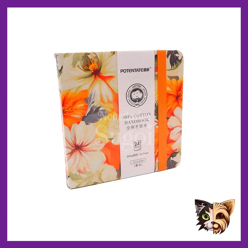 Handbook Flores 12x12cm