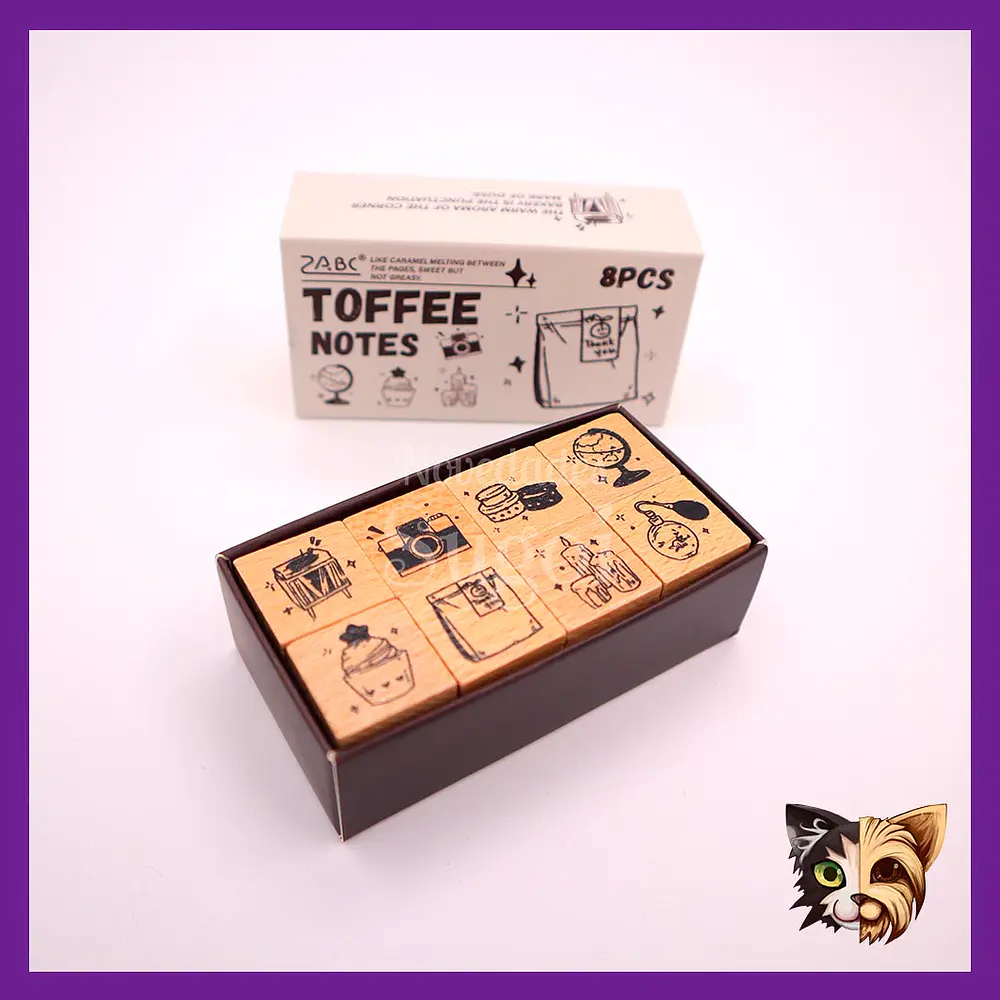 Toffee notes Estampas