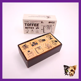 Toffee notes Estampas