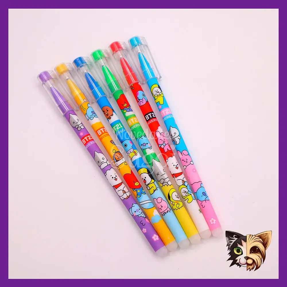 Lápiz borrable BT21 