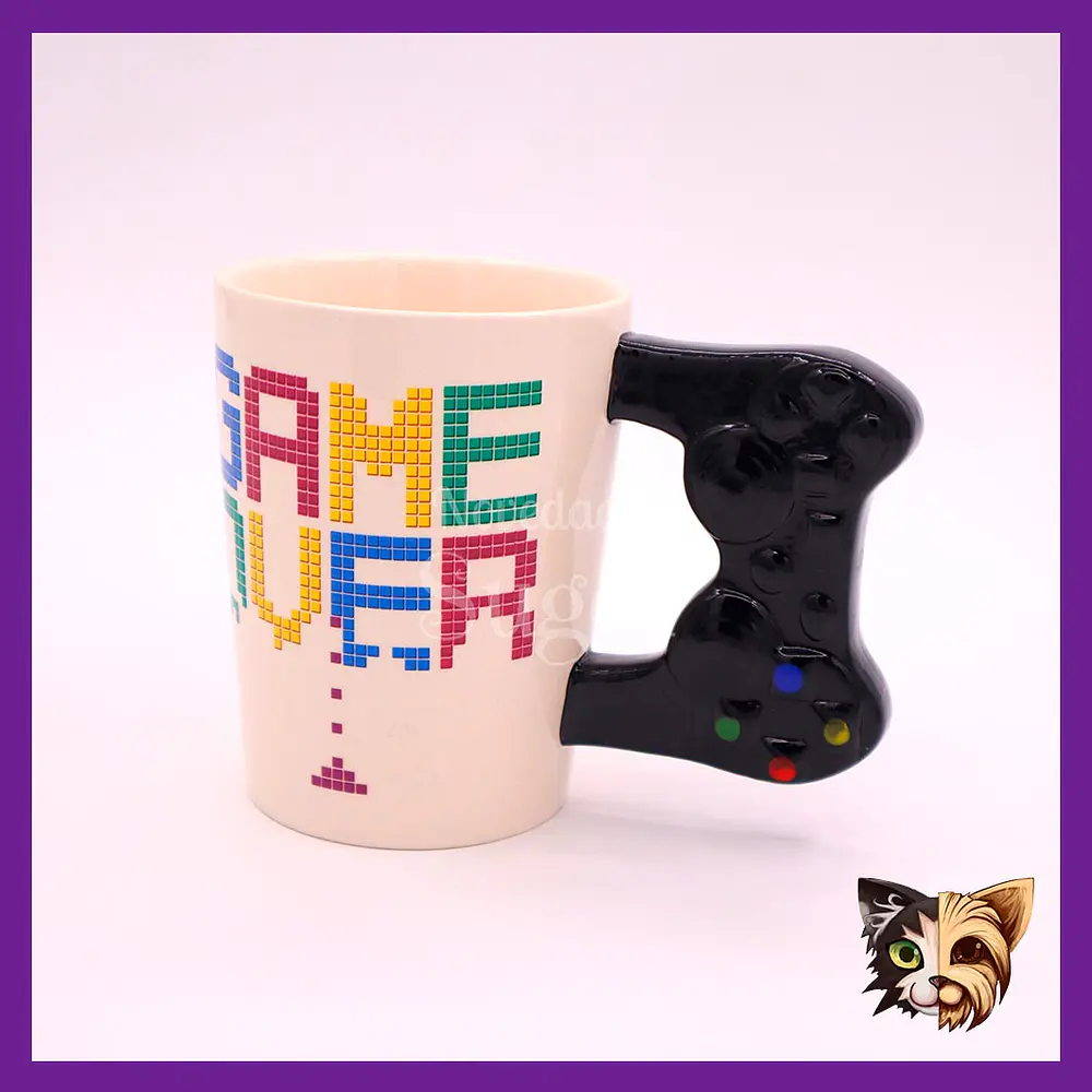 Taza mango Joystick