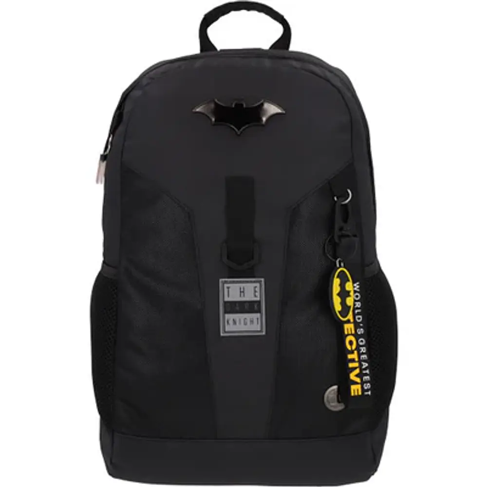 Mochila Negra Batman Dc