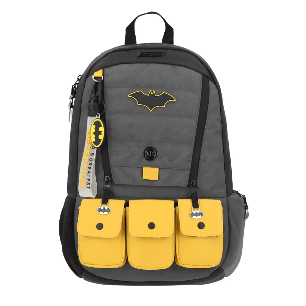 Mochila Batman Gris