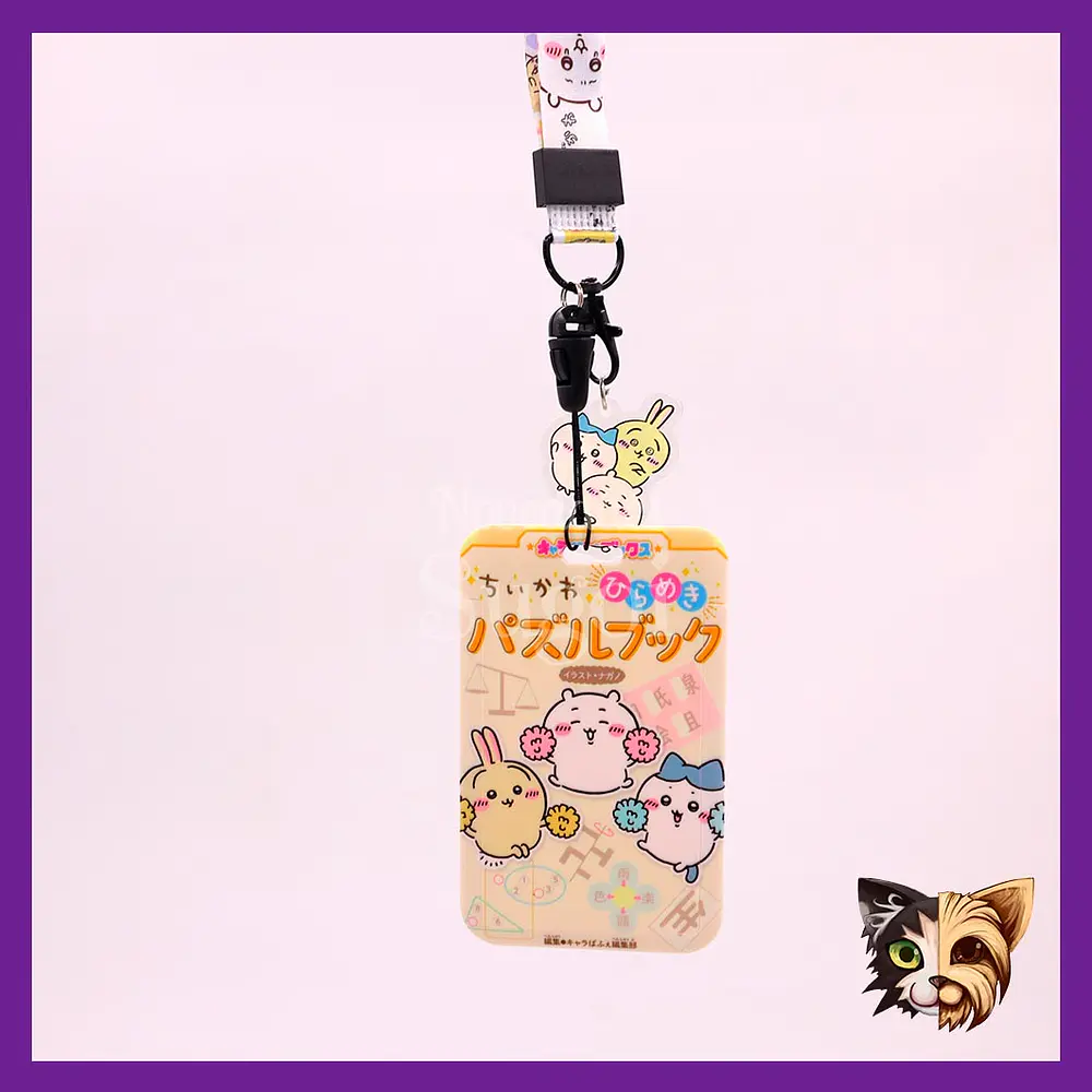 Porta credencial Chiikawa 