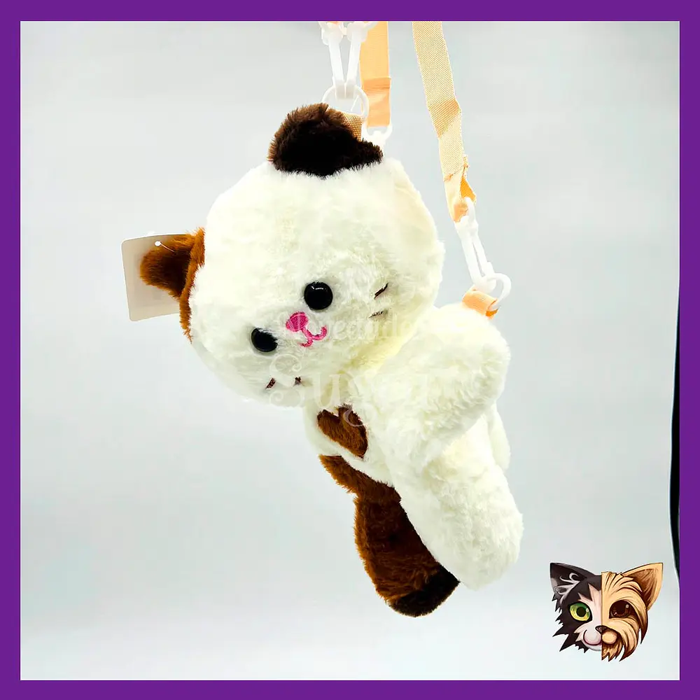 Cartera Gato peluche