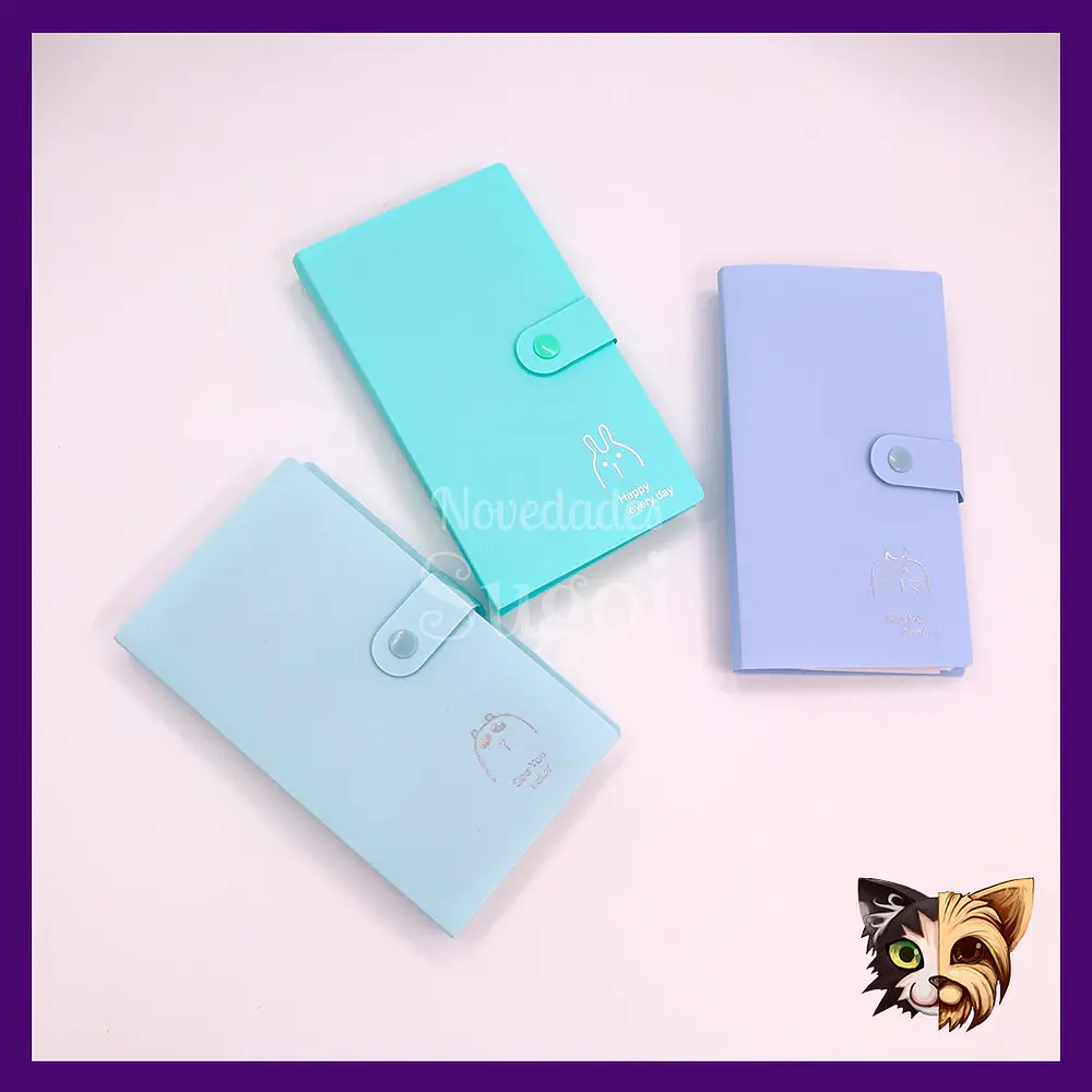 Binder triple colores pastel