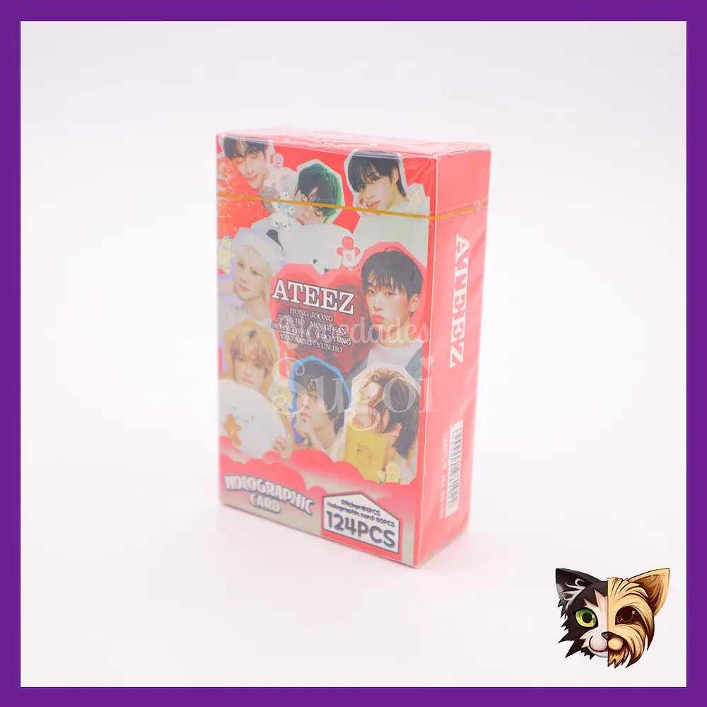 Lomo card Ateez 124pcs