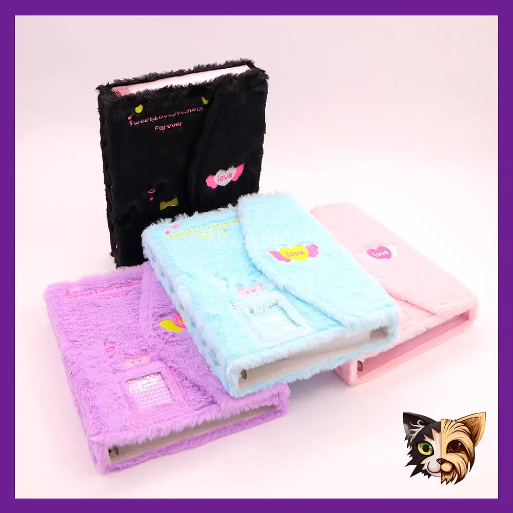 Binder afelpado Carta
