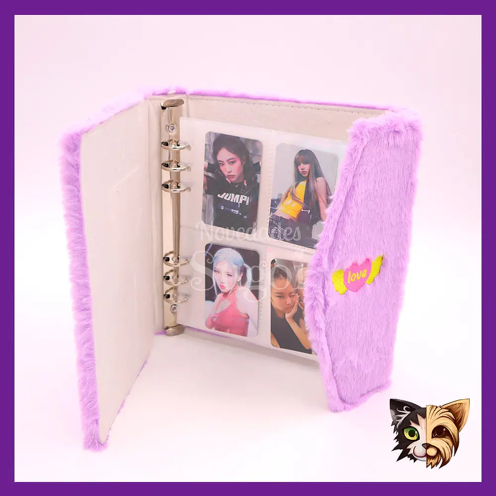Binder afelpado Carta