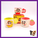 Taza Shin Chan fruta