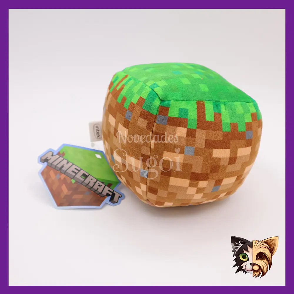 Cubo Minecraft peluche