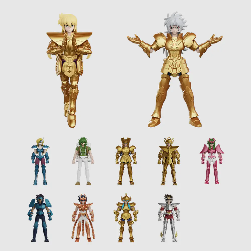 Blokees Figures Saint Seiya Galaxy Version 04 Gold Zodiac