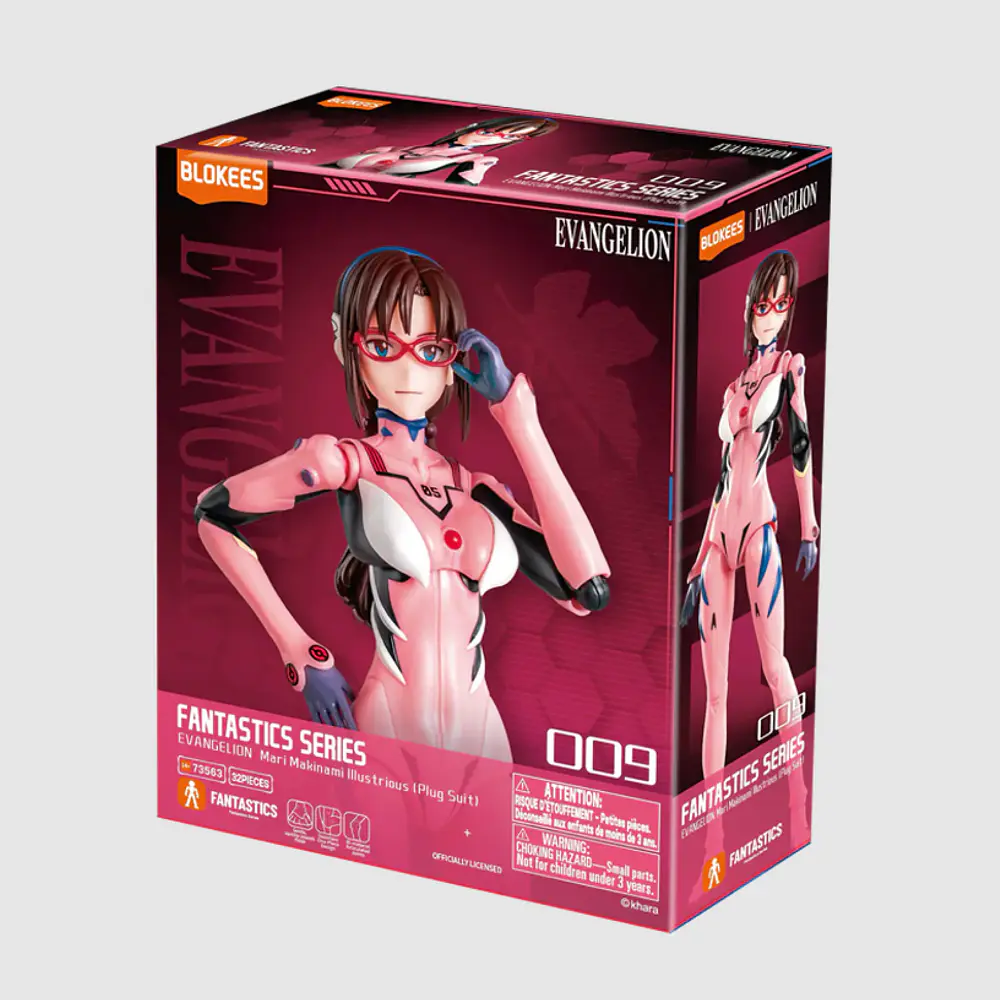 Mari Makinami Illustrious  (Plug Suit) Blokees Evangelion Fantastics Series