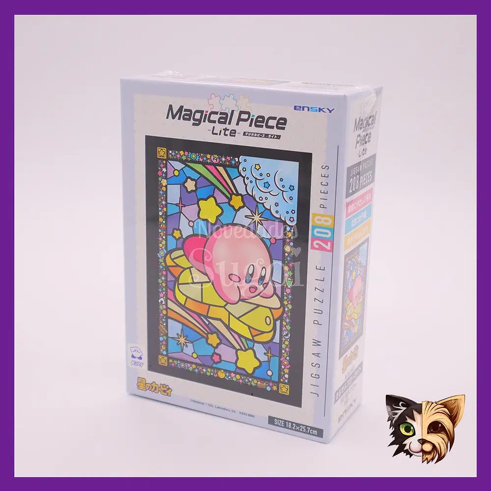 Puzzle Kirby Glitter Star Ride 208 Pieces