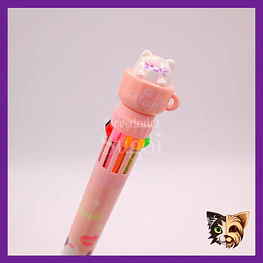 Lápiz colores Cat cup Lila