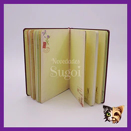 Libreta vintage Flores