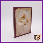 Libreta vintage Flores