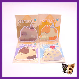 Post it Cat cookie