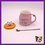 Mug topper gato