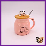 Mug topper gato