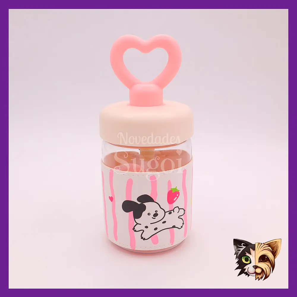Botella Tapa corazón