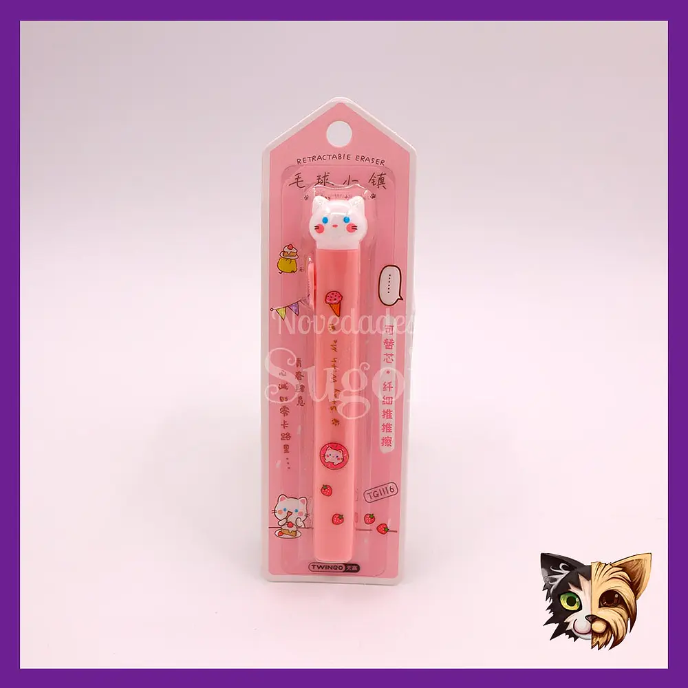 Goma retráctil gatitos 