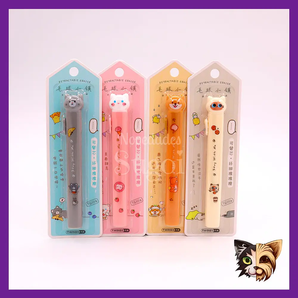 Goma retráctil gatitos 