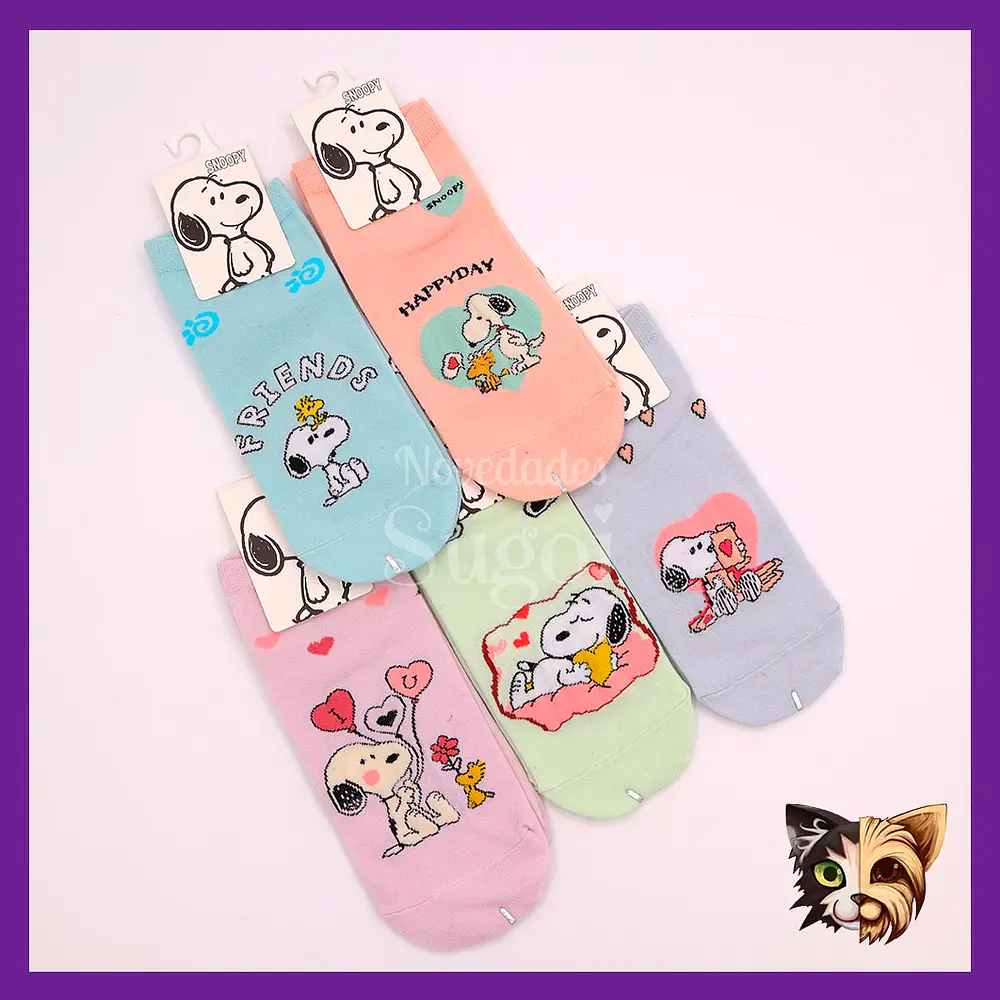 Calcetín Snoopy
