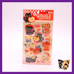 Sticker Gato Sweetheart 4pcs