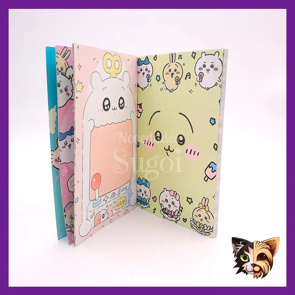 Libreta Chiikawa colores