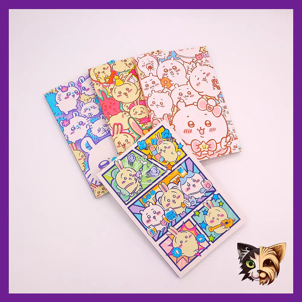 Libreta Chiikawa colores