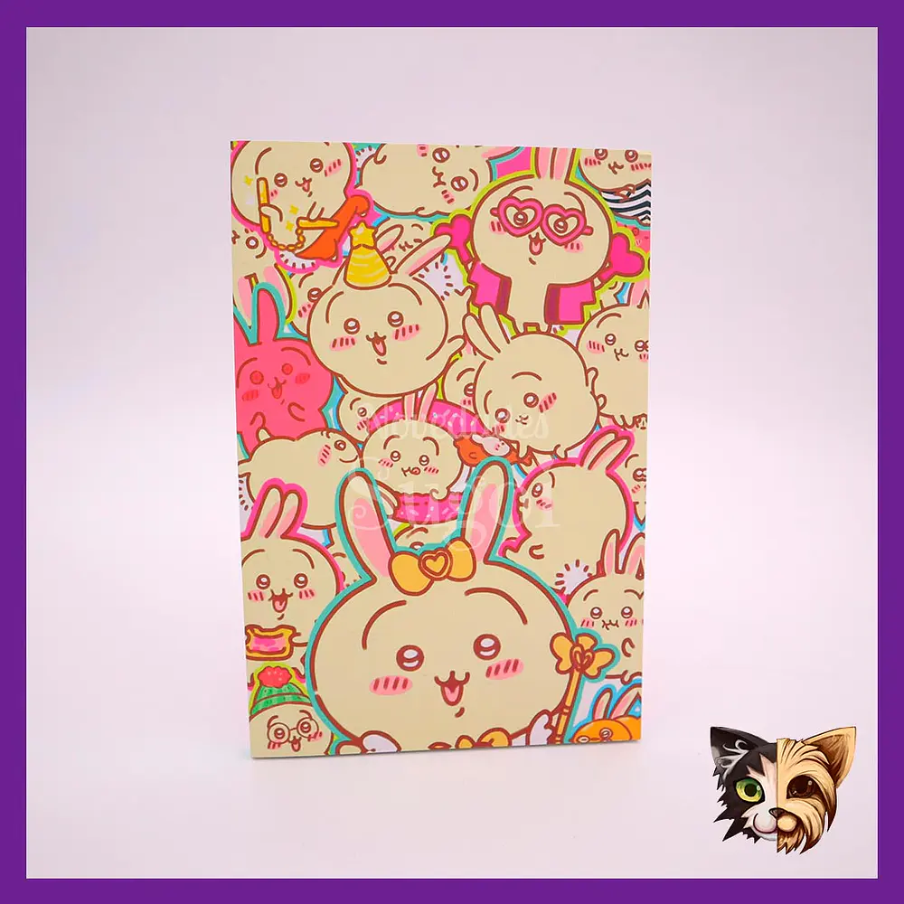 Libreta Chiikawa colores