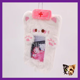 Holder Gatito enfermera
