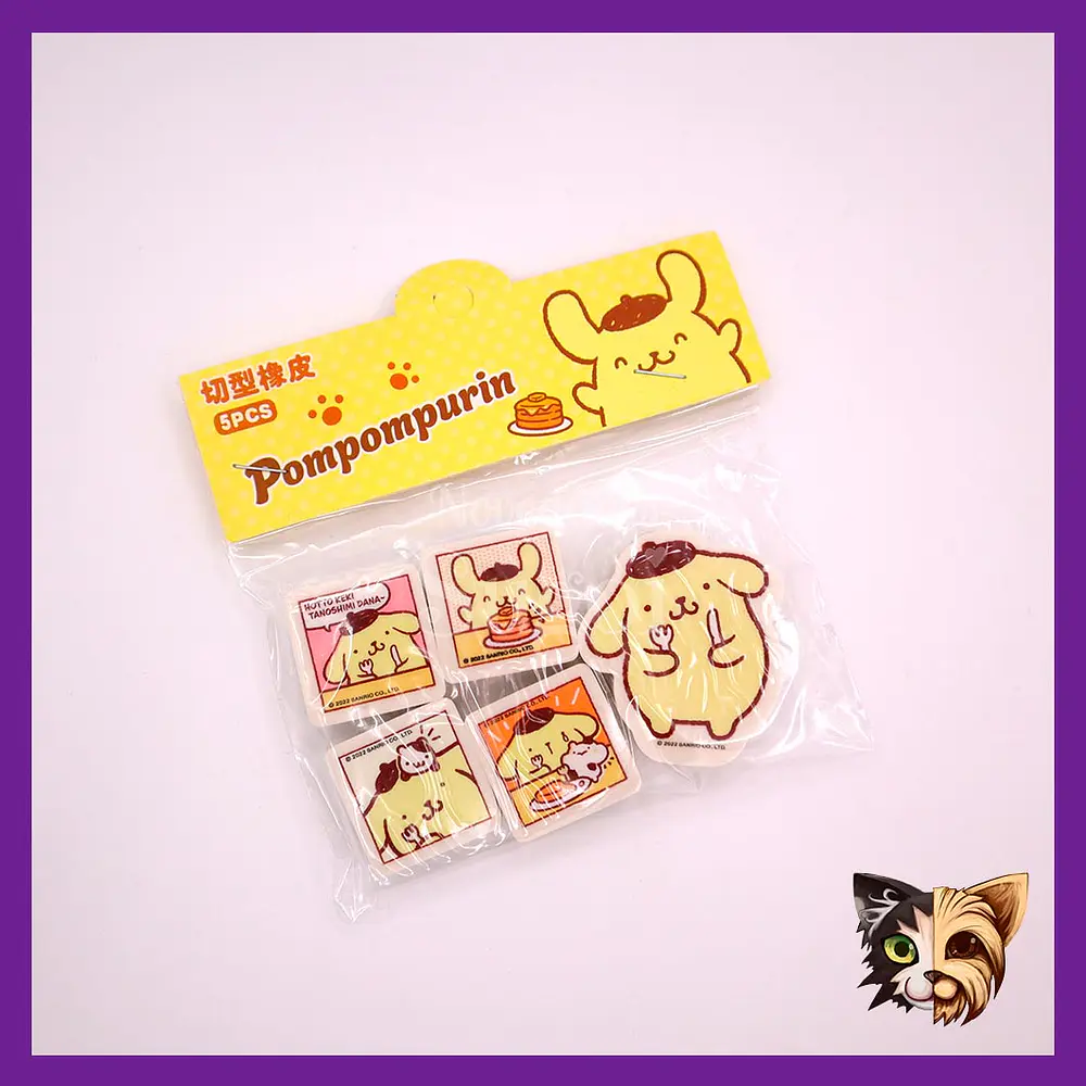 Set goma PompomPurin
