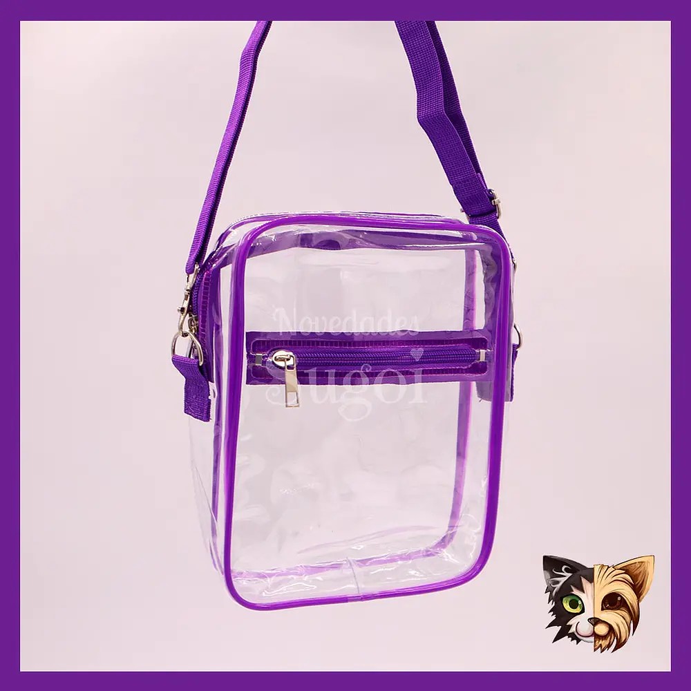 Bolso Transparente para concierto