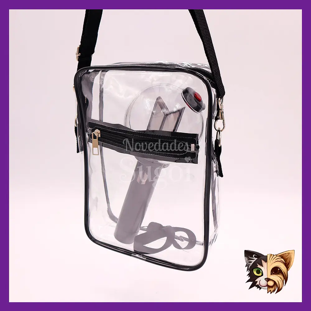 Bolso Transparente para concierto